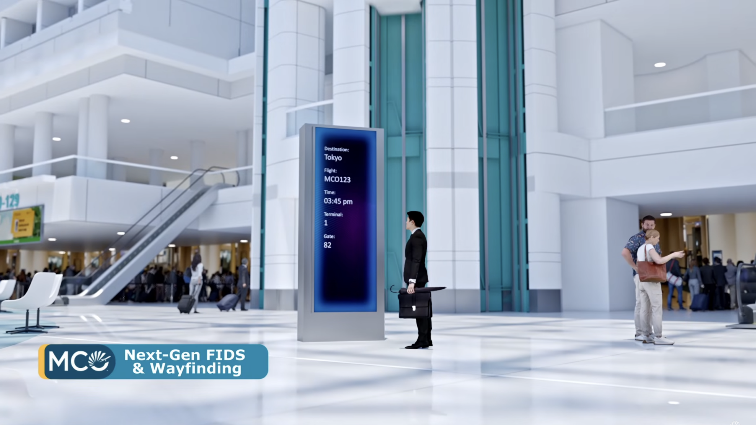 Phase 2 of Orlando International Airport Updates Includes Carpet Removal From Atrium