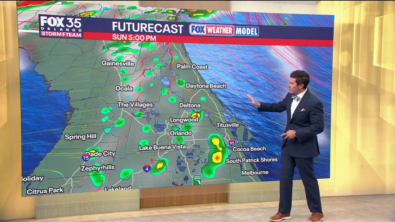 Orlando AM Weather Forecast: Turning a bit unsettled for Easter Sunday 