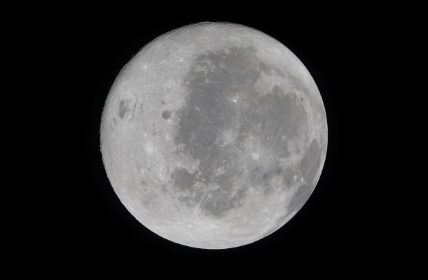 This image of the moon was taken during Orion's transit on on flight day 4 during the Artemis II mission on Sunday, April 4, 2026. (Courtesy/NASA)
