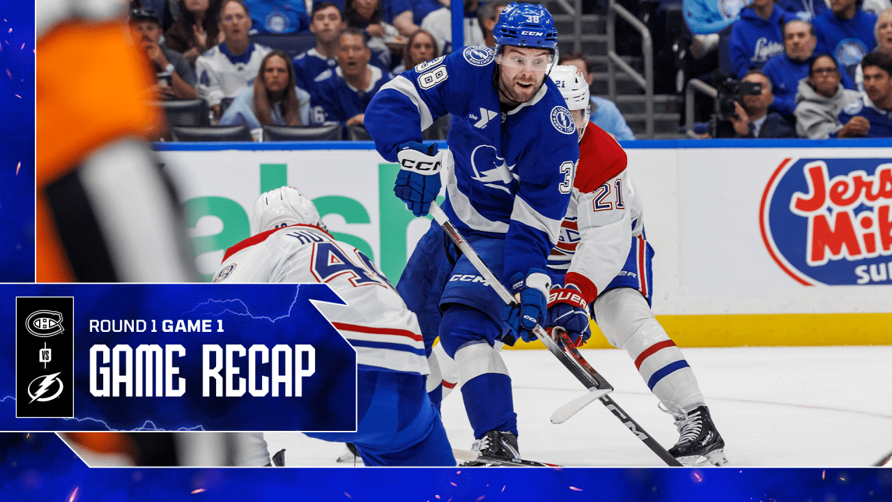 Recap: Canadiens 4, Lightning 3 - OT