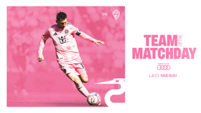 Messi Named to MLS Team of the Matchday