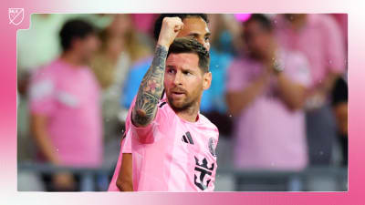HISTORY! Lionel Messi scores first Inter Miami goal at Nu Stadium
