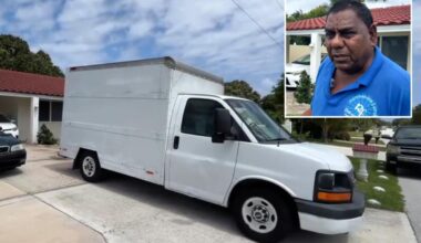 Florida handyman Bali Ramnarace fined $345 for parking work truck at his own home