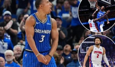 Magic push top-seeded Pistons to brink with Game 4 win