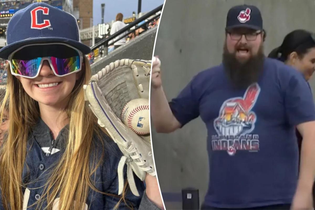 Guardians fan eventually returns ball he stole from little girl as he gets shamed off social media