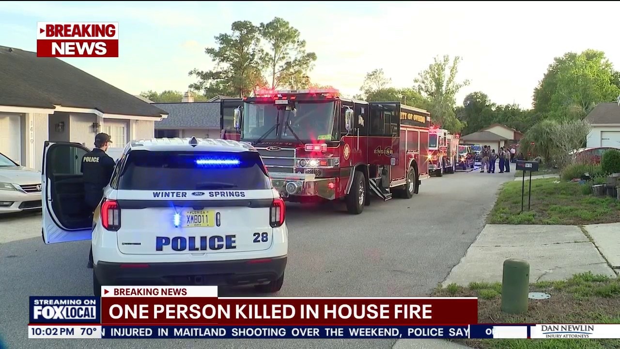 1 dead after house fire in Winter Springs