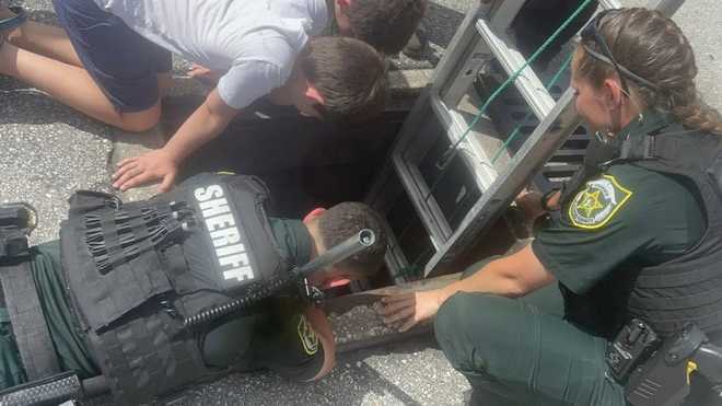 duckling rescue in waterford lakes