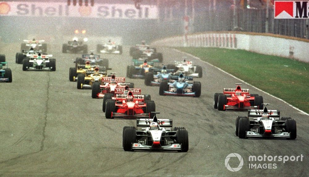 La última vez de la F1 en Argentina fue en 1998.