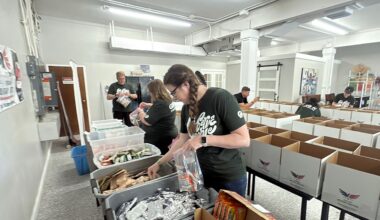 Pinellas County volunteers make care packages for troops
