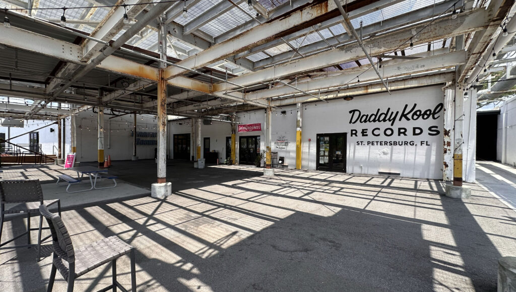 interior of warehouse