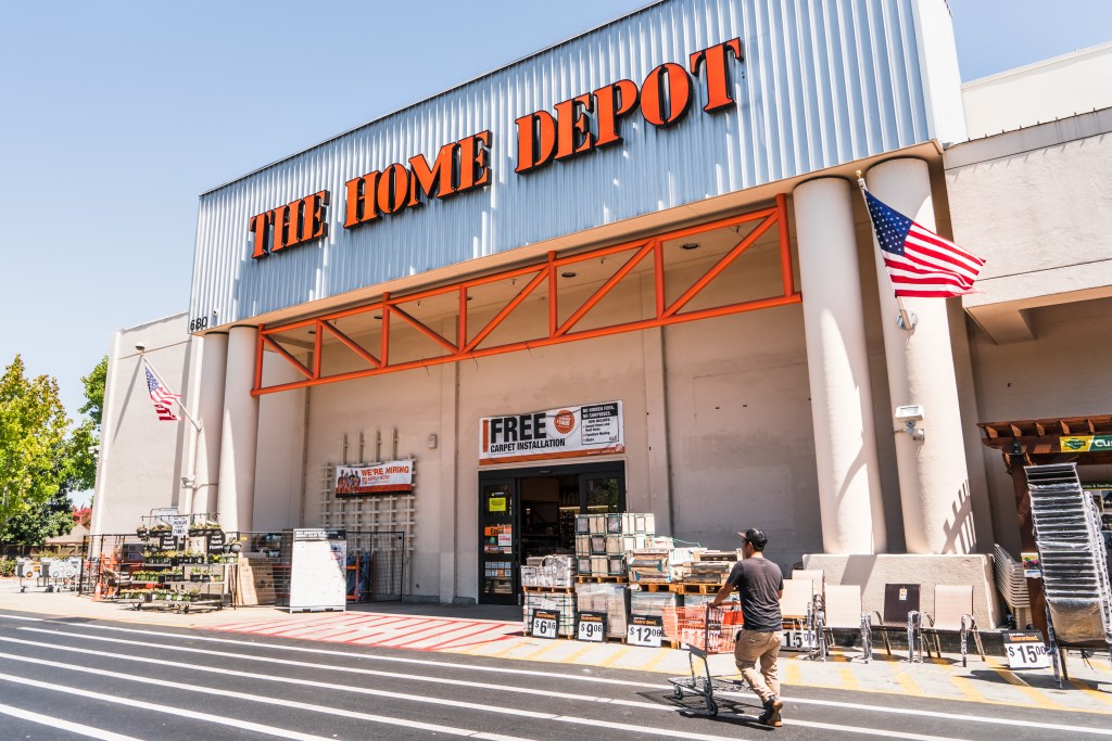 A Home Depot. 