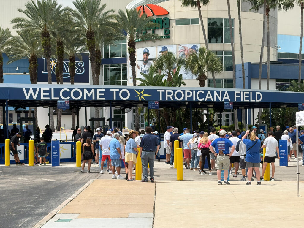Rays are back at renovated Tropicana Field for sold-out home opener