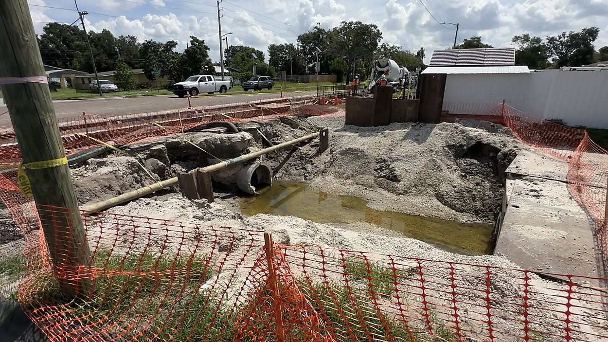 Hillsborough County Commissioners have signed off on an ambitious set of stormwater improvement projects aimed at reducing flooding and strengthening infrastructure across the region.  (Spectrum News/Anthony Sande)