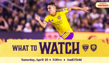 What to watch, powered by Verizon, as Orlando City go on the road at D.C. United