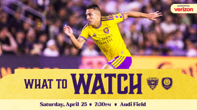What to watch, powered by Verizon, as Orlando City go on the road at D.C. United