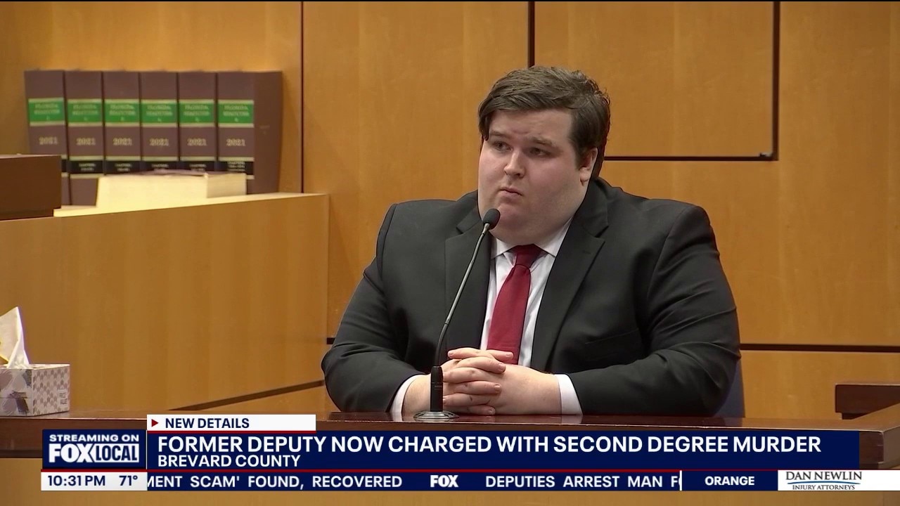 Former deputy charged with second-degree murder in shooting