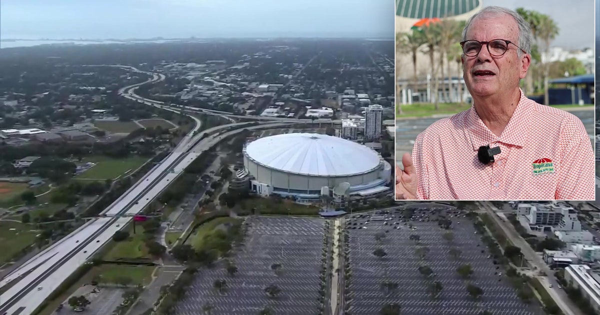 Beloved fan host Bruce Reynolds returns to Tropicana Field after Hurricane Milton damage for his 17th season