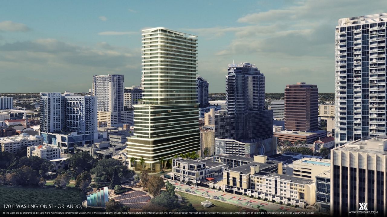 Orlando considers plan for 37-story tower near Lake Eola