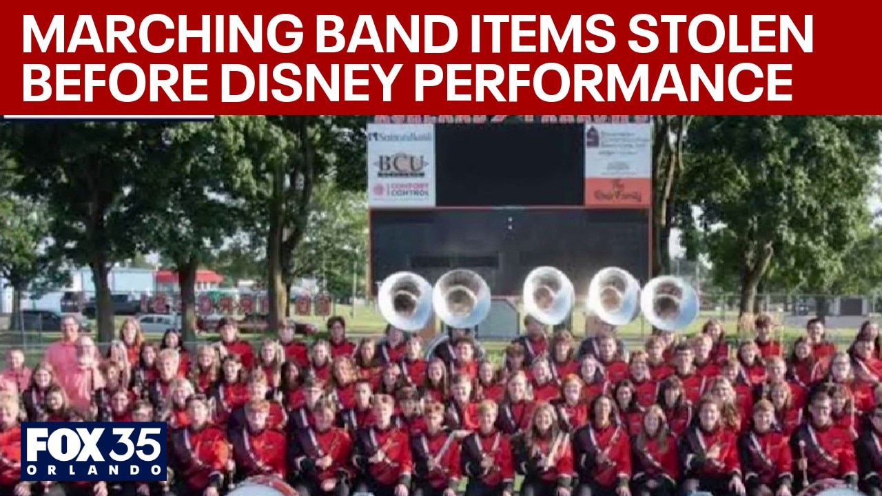 Ohio band's instruments stolen before Disney World performance