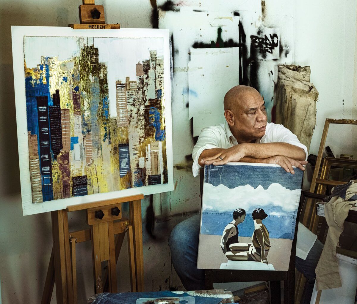 This Southwest Floridian Artist Turns Old Denim Into Art