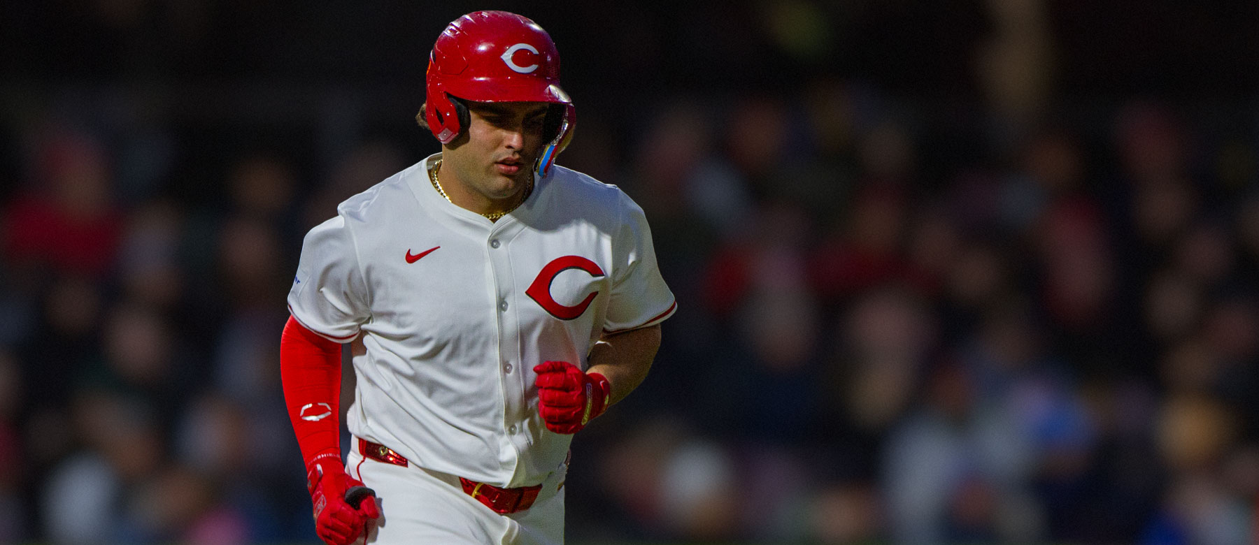 Sal Stewart homers in a pitching dominant Reds win in Tampa