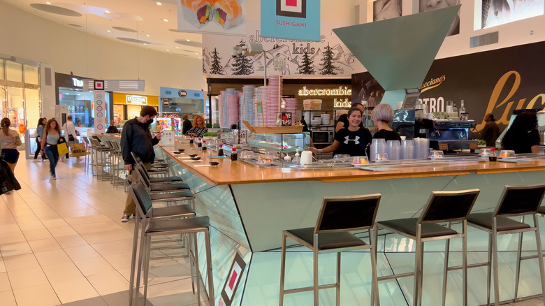 Sushi bar at Sawgrass Mills in Sunrise, Florida