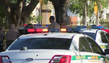 Miami-Dade deputies detain elderly father who they say shot and killed his son after a domestic dispute
