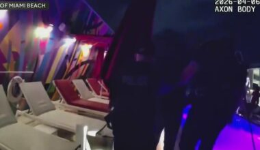 Bodycam video shows Miami Beach police negotiating with man who they say was about to jump from a hotel roof
