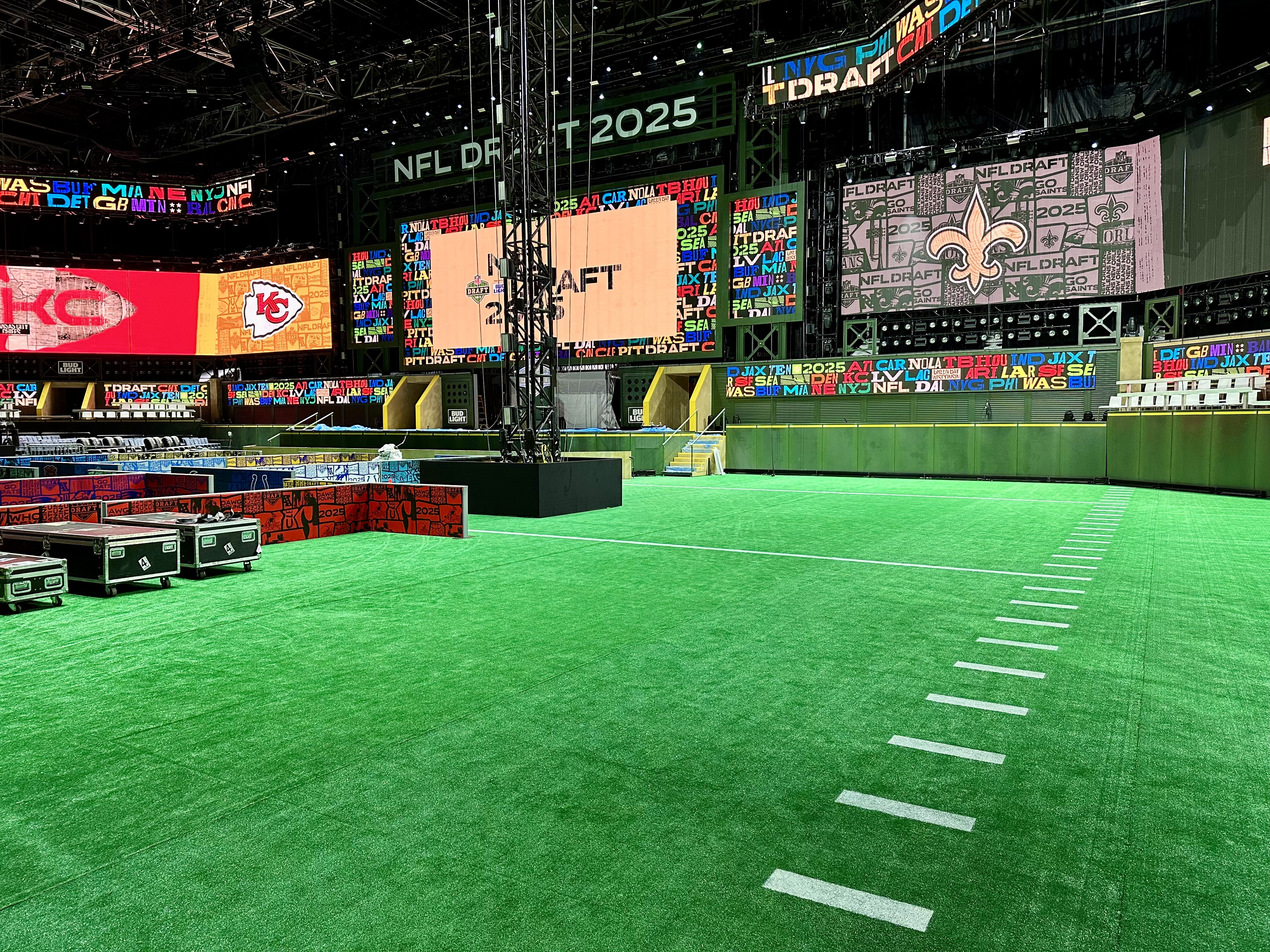 EverLine Completes Athletic Court Line Striping at Lambeau Field