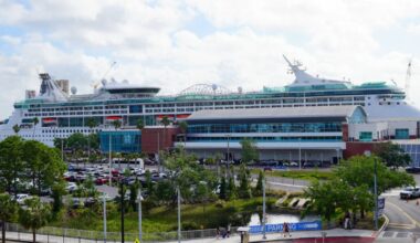 Cruise Ship Docked at Port Tampa Bay
