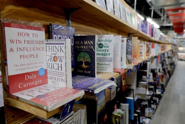 Bob's News and Books, located on Andrews Avenue in Fort Lauderdale, displays a selection of bestsellers on March 27. (Mike Stocker/South Florida Sun Sentinel)