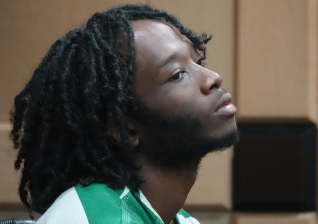 Gavin Dorvil appears in court on Wednesday, Aug. 28, 2024, at the Broward County Courthouse in Fort Lauderdale. (Joe Cavaretta/South Florida Sun Sentinel)