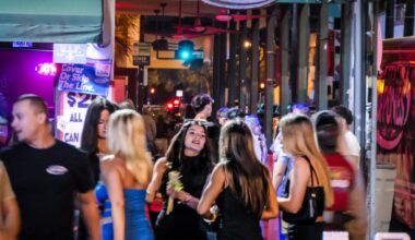 Crackdown on way for wild party scene downtown