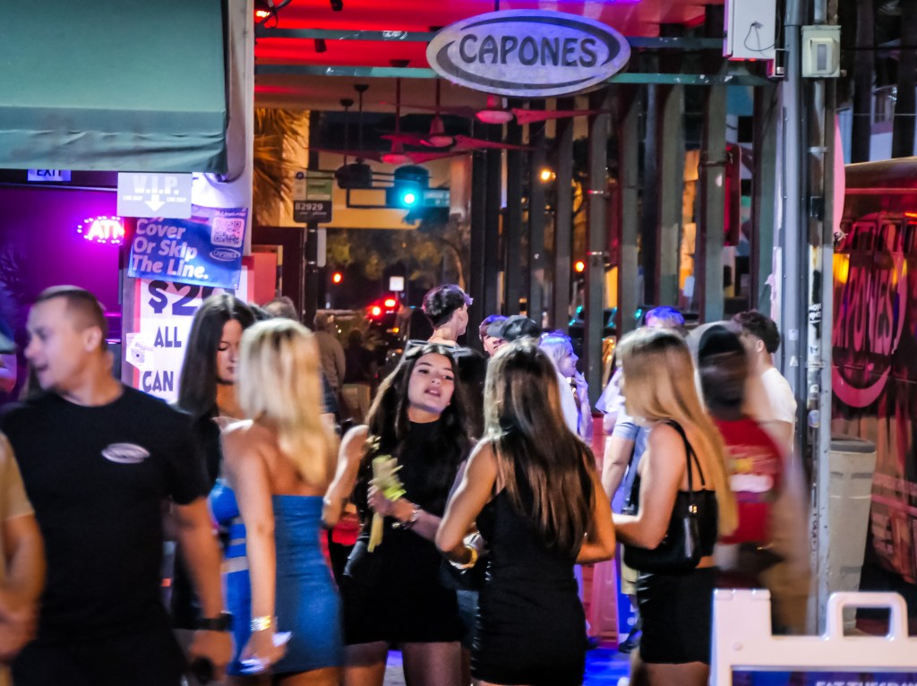 Crackdown on way for wild party scene downtown