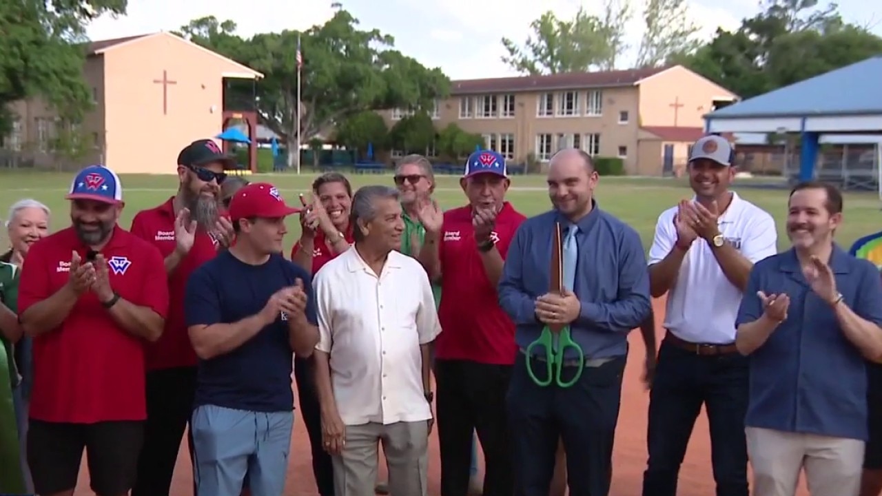 Historic Little League Baseball field restored