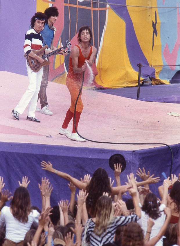 Rolling Stones performs in the Tangerine Bowl October 24, 1981. The Rolling Stones' American Tour 1981 was a concert tour of stadiums in the United States to promote the album Tattoo You. ( Red Huber/Orlando Sentinel)