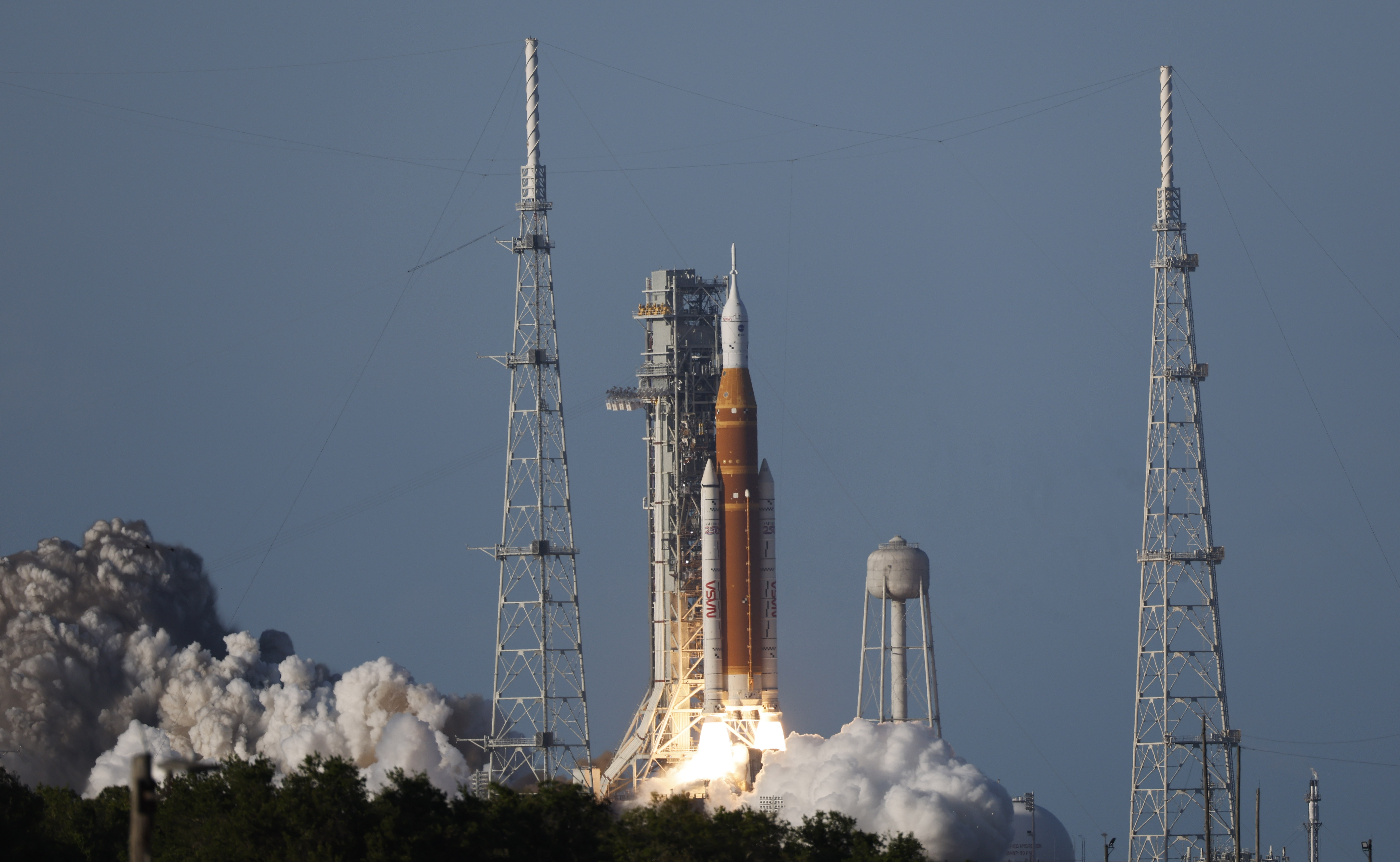 Artemis II astronauts, commander Reid Wiseman, pilot Victor Glover and...