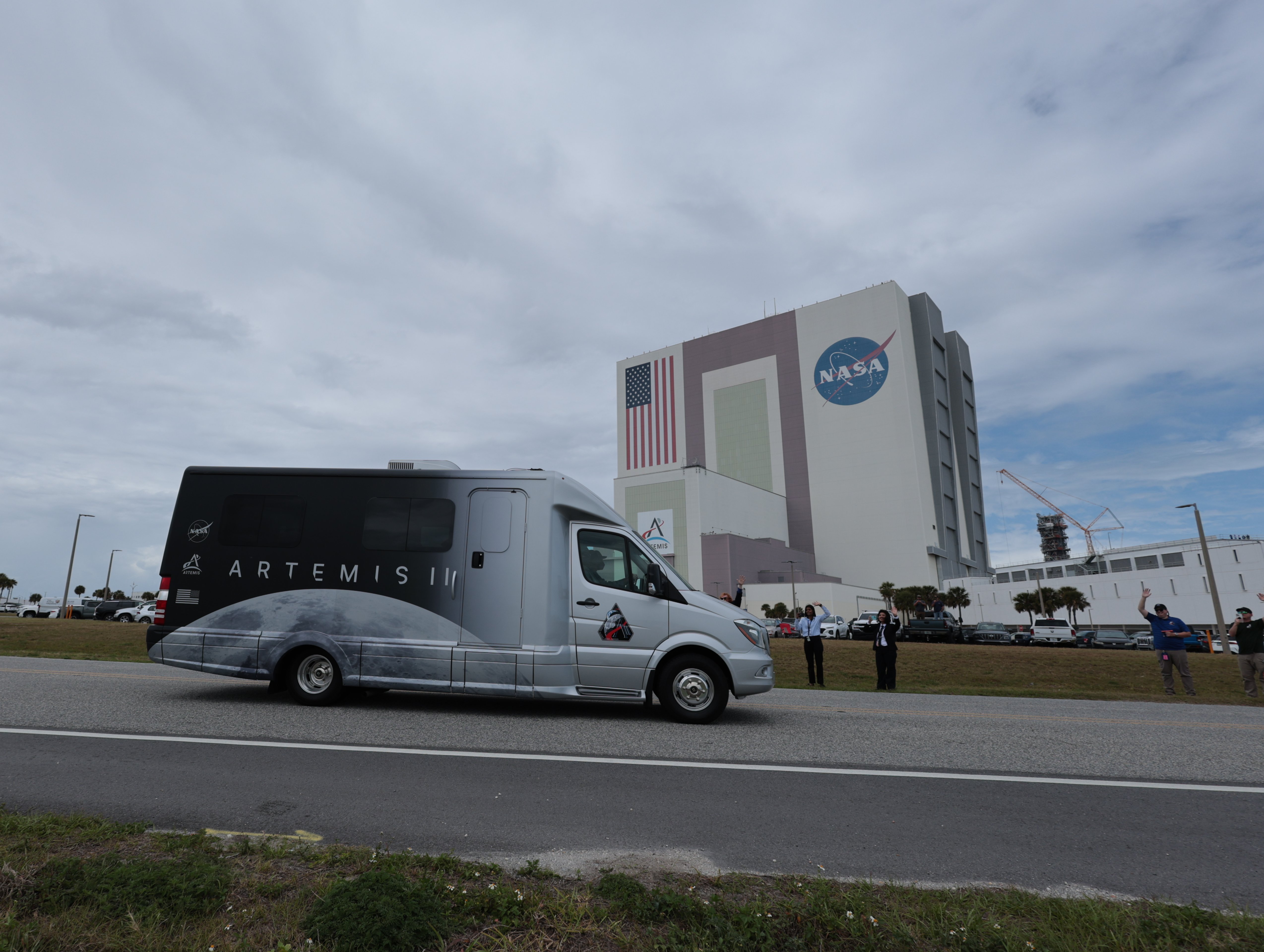 Astronauts for the Artemis II moon flyby mission -- Commander...