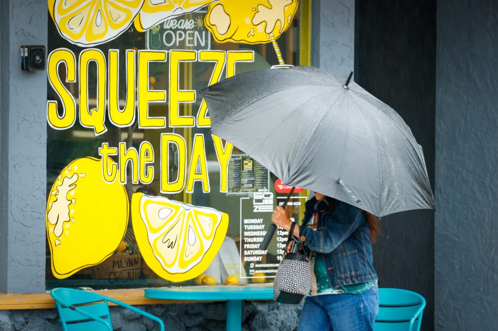 Central Florida, including downtown Orlando, will see wet, windy weather
