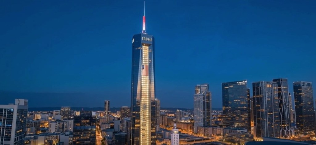 Trump releases first renderings of massive Miami high-rise presidential library – Sun Sentinel