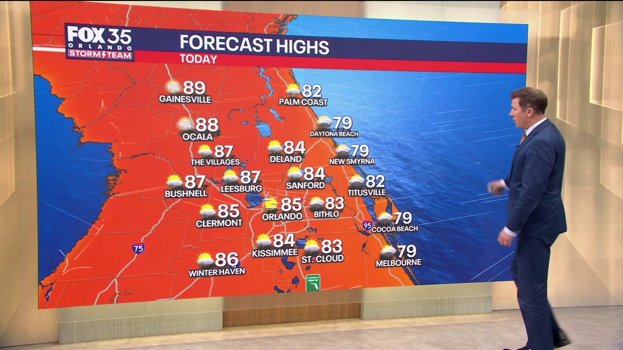 Orlando AM Weather Forecast: Warmer days ahead