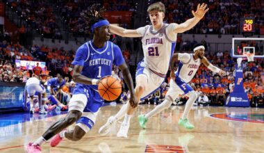 Former Kentucky starter Denzel Aberdeen returns to Florida with eligibility in question