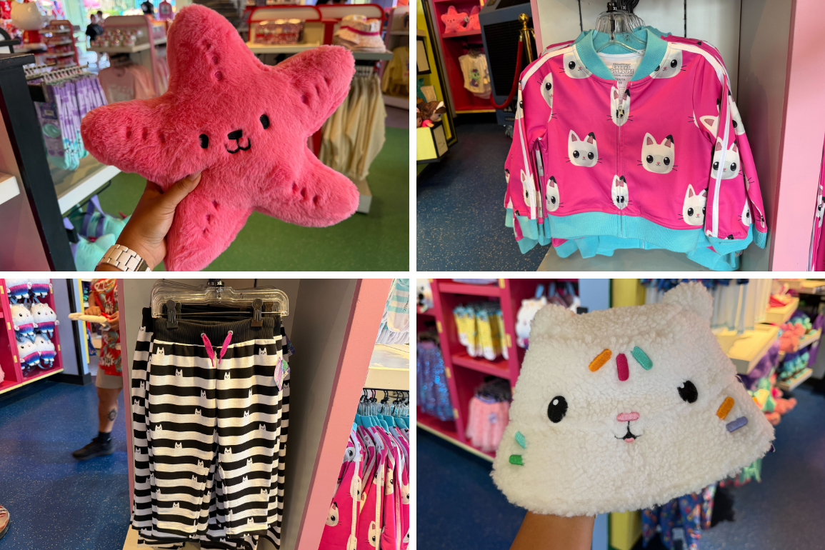 Gabby's Dollhouse Slap Bracelets, Youth Apparel, & More at Universal Orlando Resort