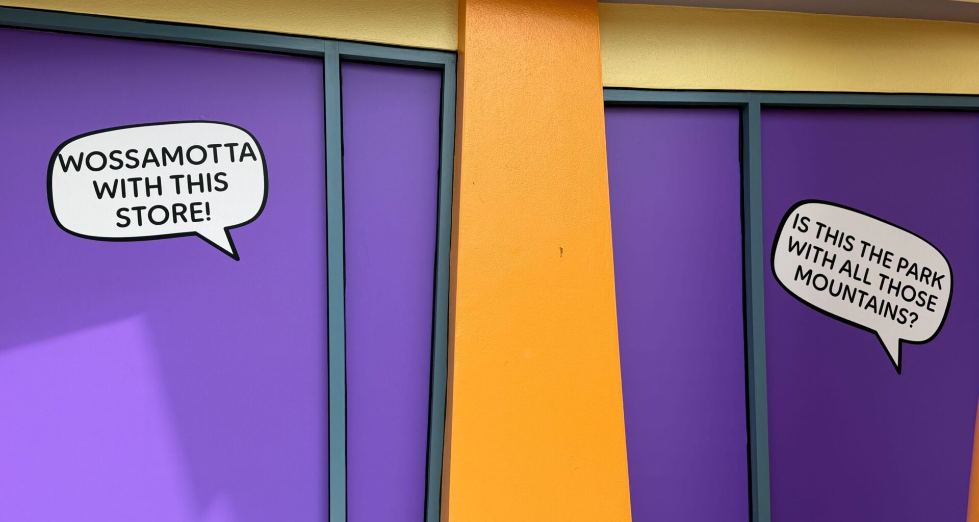 Decals Added to Closed Wossamotta-U Gift Shop in Universal Islands of Adventure