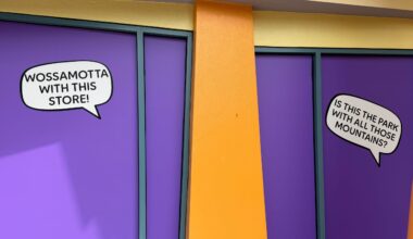 Decals Added to Closed Wossamotta-U Gift Shop in Universal Islands of Adventure