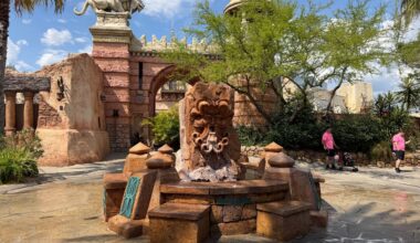 According to the rumors, which have yet to be confirmed by Universal Orlando, The Mystic Fountain