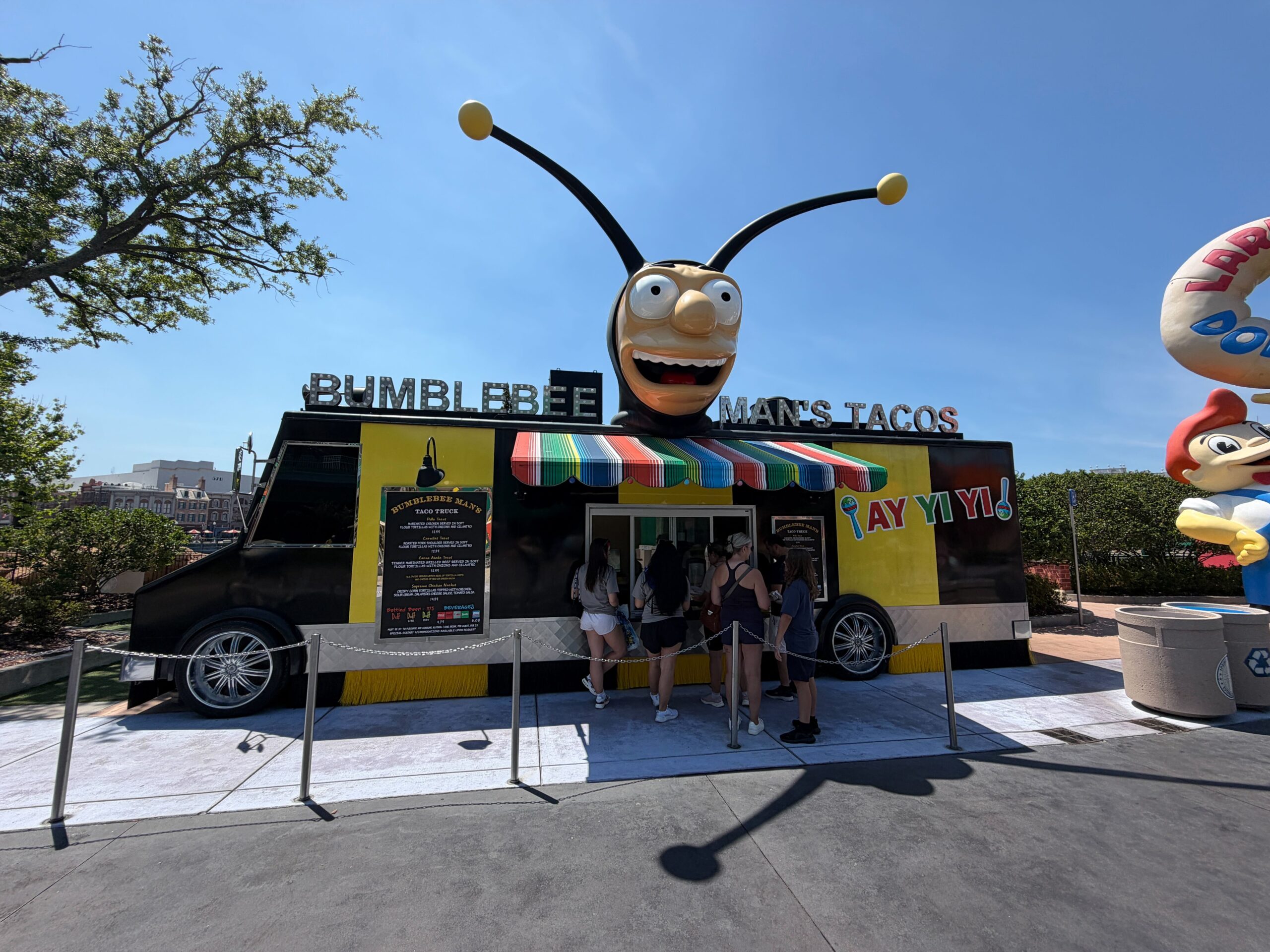 Bumblebee Man's Taco Truck at Universal Studios Florida