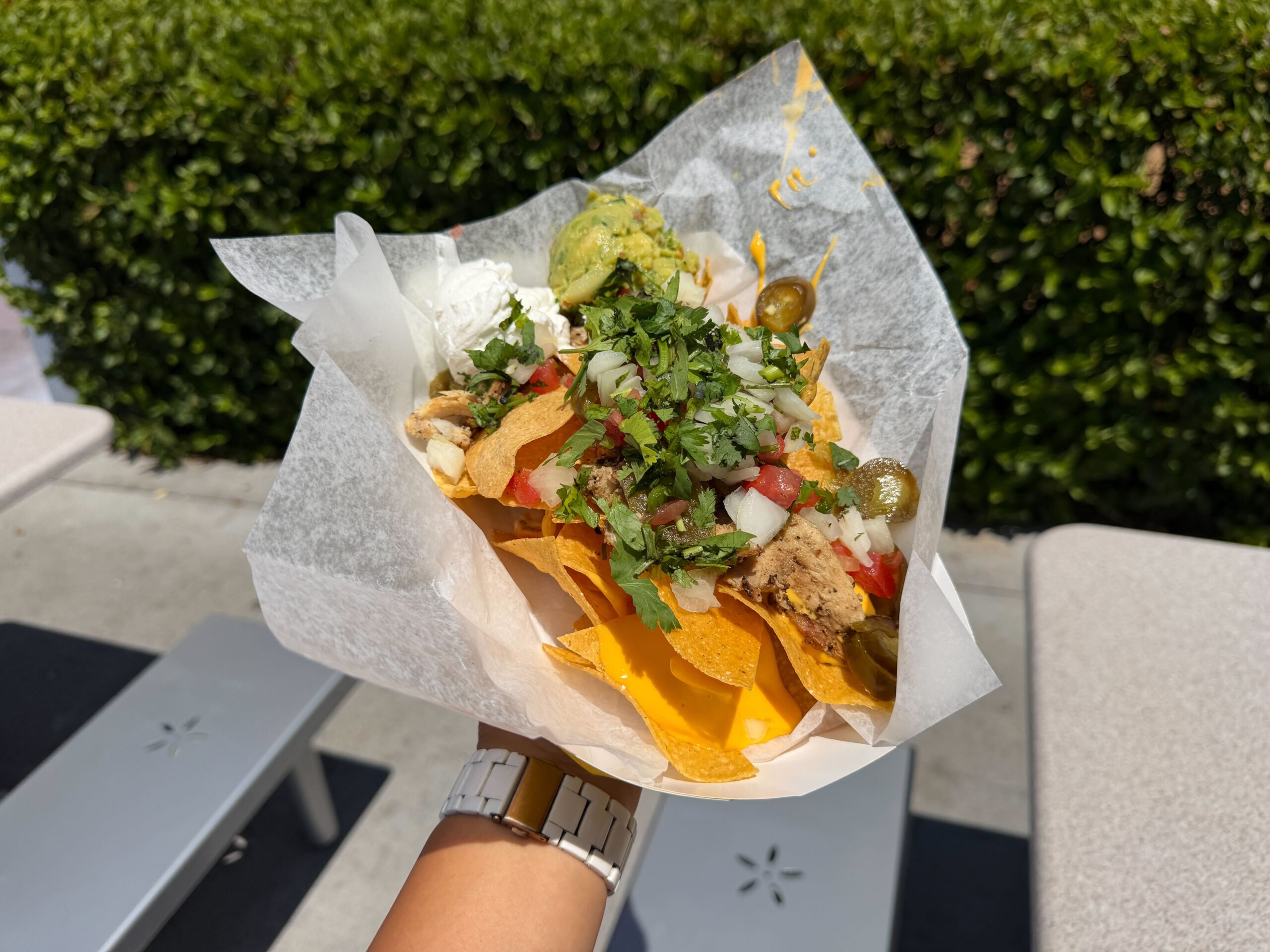 Supreme Chicken Nachos at Bumblebee Man's Taco Truck at Universal Studios Florida