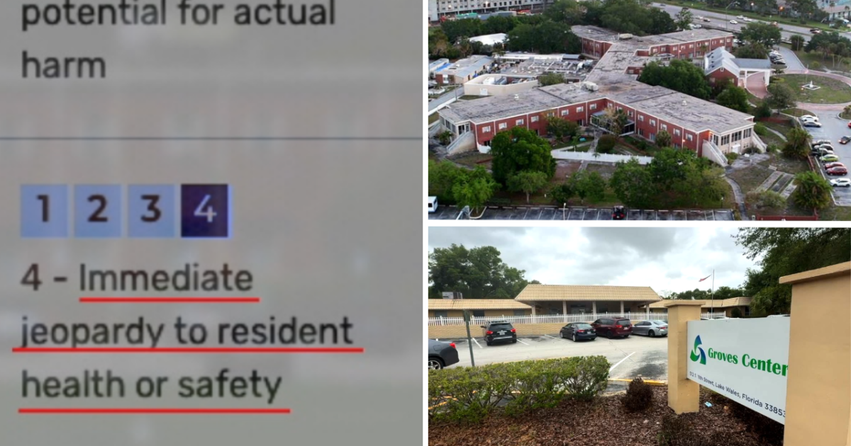 Nursing homes cited for critical violations, placed on list of worst facilities