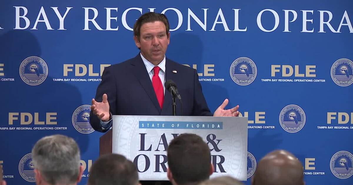 DeSantis signs 'Missy's Law' and Sexual Offenses bill in Tampa